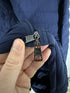 Moncler Jacket Acorus size 4 matte blue