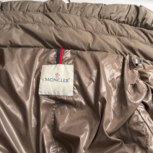 Moncler Pivoine Women’s Jacket - Size 4 (L/XL) - Beige / Taupe