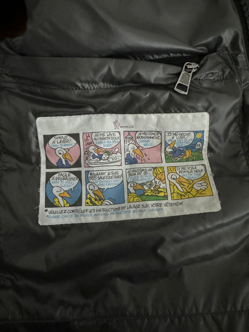 Moncler Gilet Tibb vest size 2 black