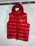 Moncler Bartholome Gilet Size 2 Red