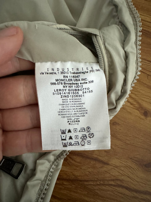 Moncler Jacket Leroy size 2 beige