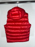 Moncler Bartholome Gilet Size 2 Red