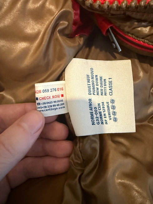 Moncler Bartholome Gilet Size 2 Red
