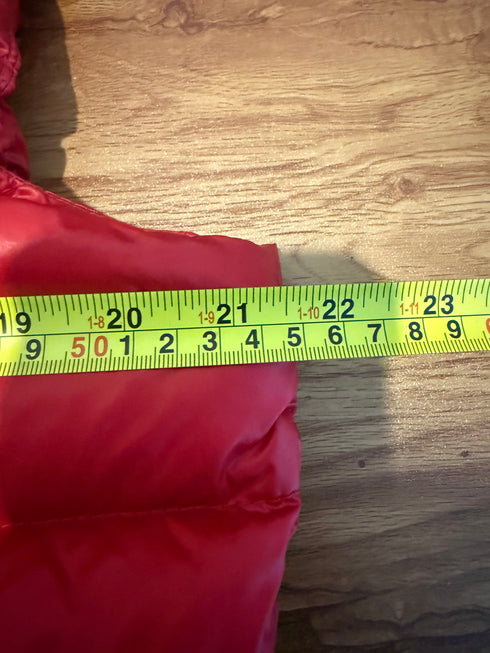 Moncler Bartholome Gilet Size 2 Red