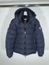 Moncler Brique Jacket Size 3 Navy Blue