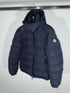 Moncler Brique Jacket Size 3 Navy Blue