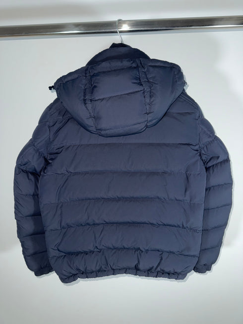Moncler Brique Jacket Size 3 Navy Blue