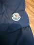 Moncler Brique Jacket Size 3 Navy Blue