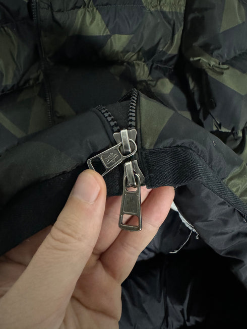 Moncler Clamart Jacket size 4 mosaic green