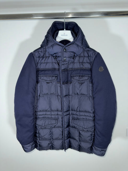 Moncler Jacob Jacket Size 4 Navy Blue