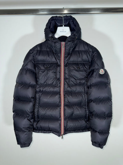 Moncler Morane Jacket Size 2 Dark Navy Blue