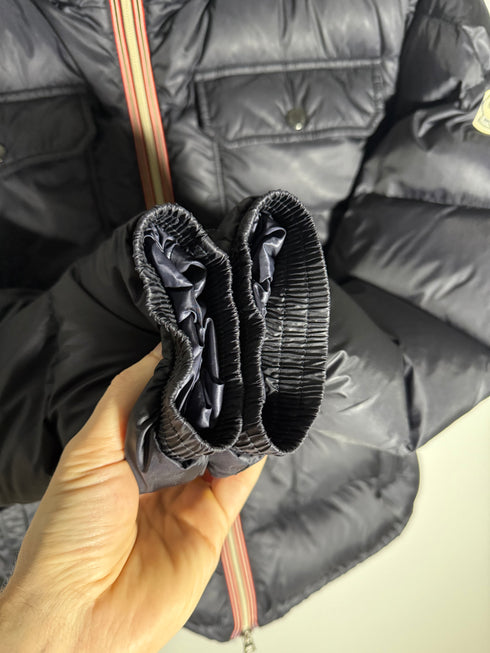 Moncler Morane Jacket Size 2 Dark Navy Blue
