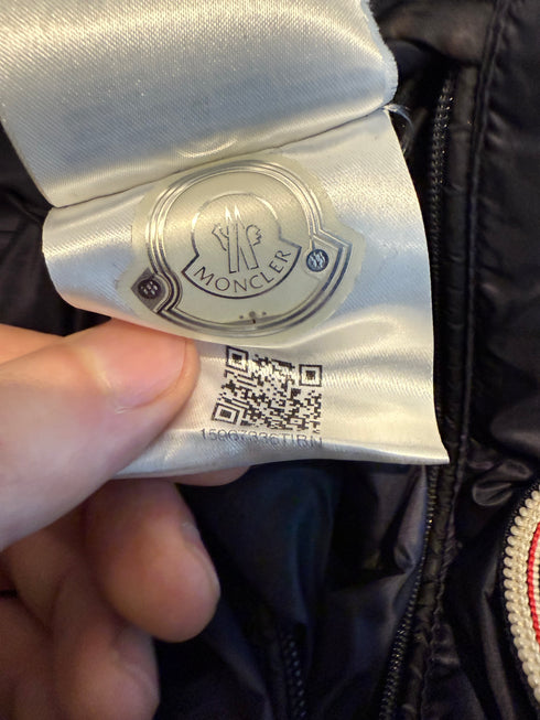 Moncler Morane Jacket Size 2 Dark Navy Blue