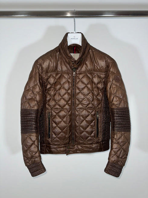 Moncler Aristide jacket size 2 brown