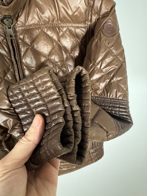 Moncler Aristide jacket size 2 brown