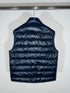Moncler Gilet Gui vest size 4 navy blue