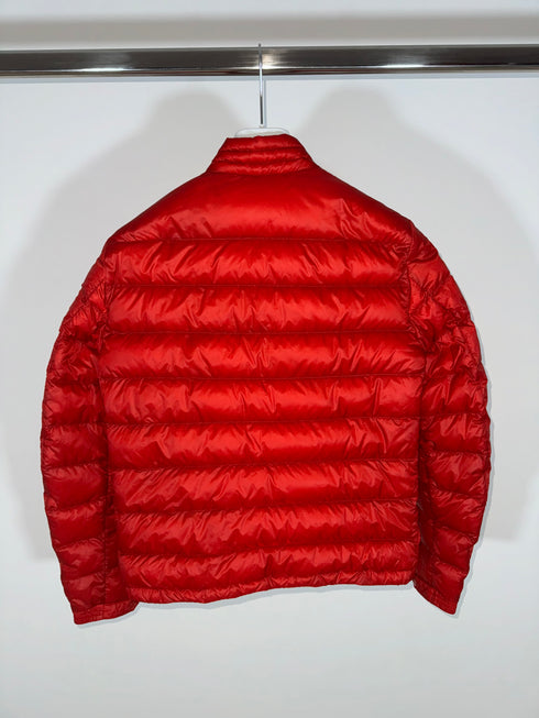 Moncler Agay Jacket size 2 red