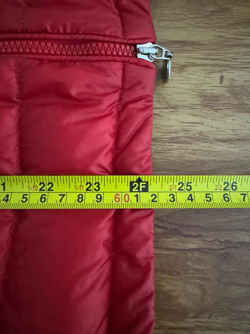 Moncler Agay Jacket size 2 red