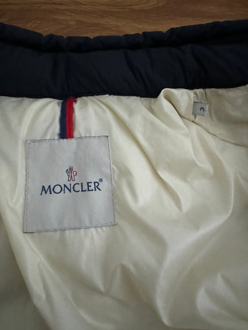 Moncler Chamonix Jacket size 3 navy blue