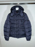 Moncler Jason Jacket Size 6 Navy Blue
