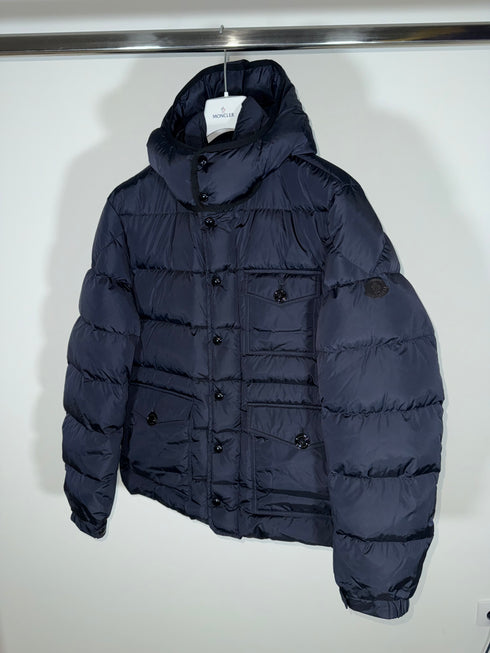 Moncler Jason Jacket Size 6 Navy Blue