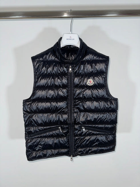 Moncler Gui Gilet size 2 black