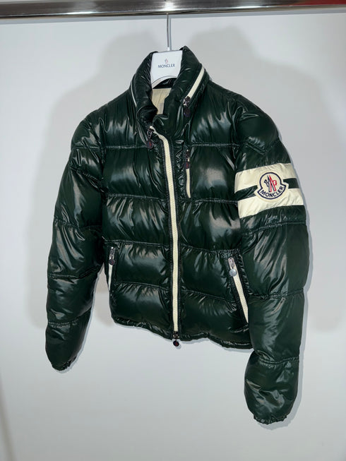 Moncler Eric Jacket Size 3 Dark Green