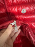 Moncler Gui Gilet size 7 red