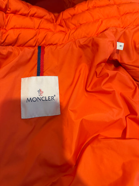 Moncler Morandieres Jacket Size 1 Orange