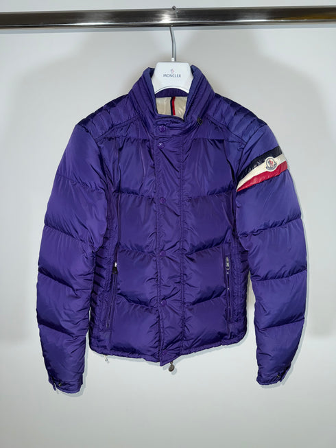 Moncler Chamonix Jacket Size 3 Purple