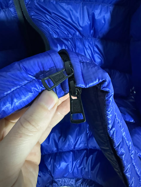 Moncler Aimar Jacket Size 3 Electric Blue