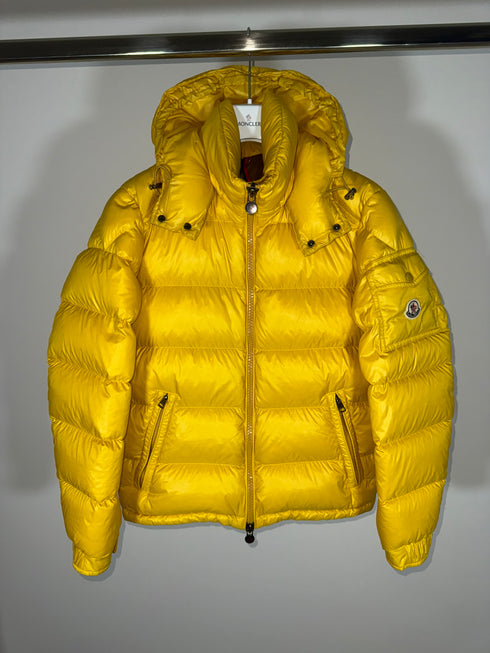 Moncler Maya Jacket Size 2 Yellow
