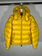 Moncler Maya Jacket Size 2 Yellow