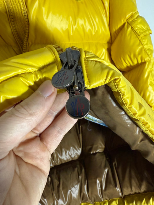 Moncler Maya Jacket Size 2 Yellow