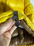 Moncler Maya Jacket Size 2 Yellow