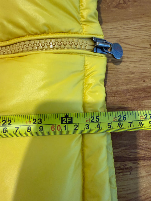 Moncler Maya Jacket Size 2 Yellow
