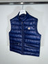 Moncler Gui Gilet Size 3 Navy Blue