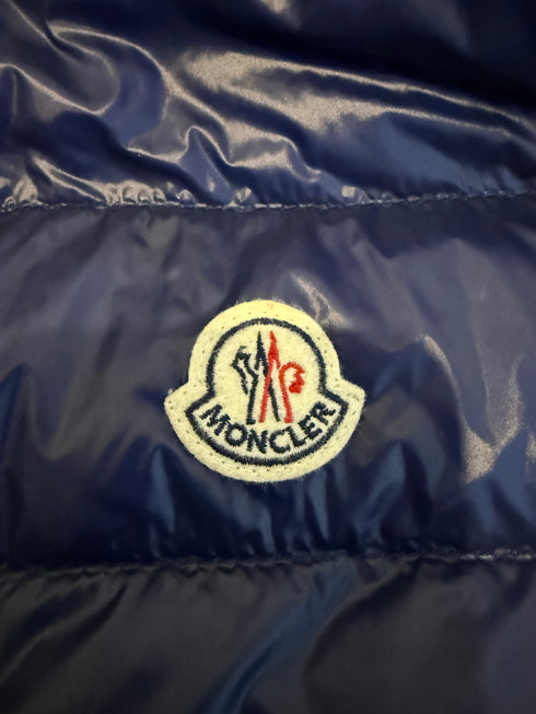 Moncler Gui Gilet Size 3 Navy Blue