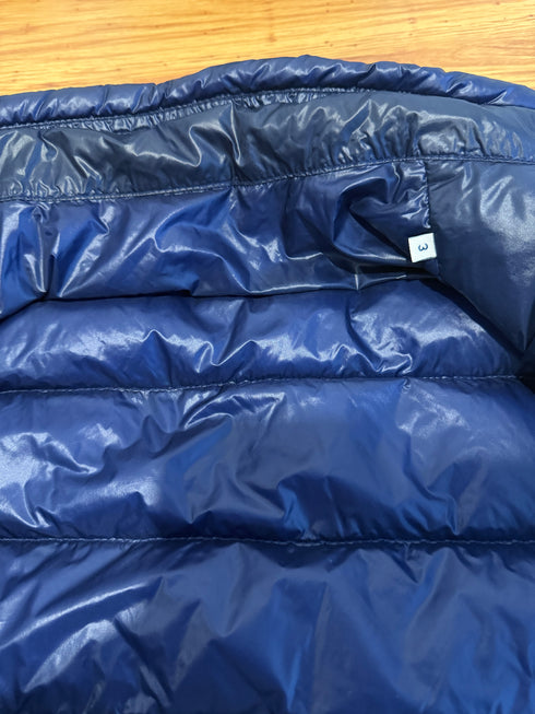 Moncler Gui Gilet Size 3 Navy Blue