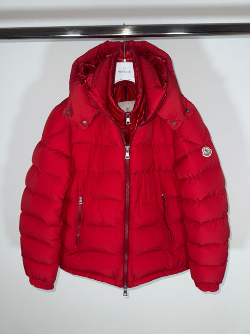 Moncler Brique Jacket Size 3 Red