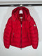 Moncler Brique Jacket Size 3 Red