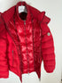 Moncler Brique Jacket Size 3 Red
