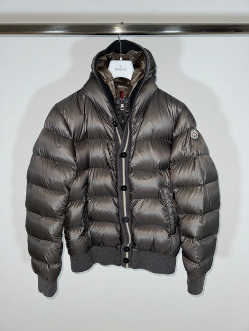 Moncler jacket Cesar size 4 grey