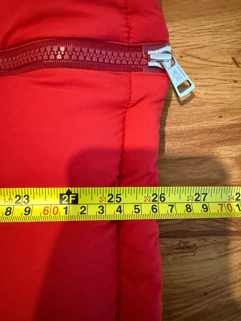 Moncler Brique Jacket Size 3 Red