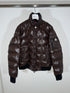 Moncler Auburn Jacket size 6 chocolate brown