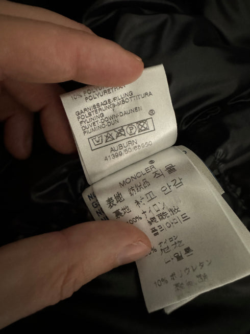 Moncler Auburn Jacket size 6 chocolate brown