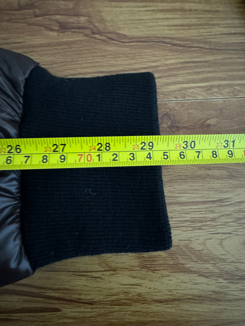 Moncler Auburn Jacket size 6 chocolate brown