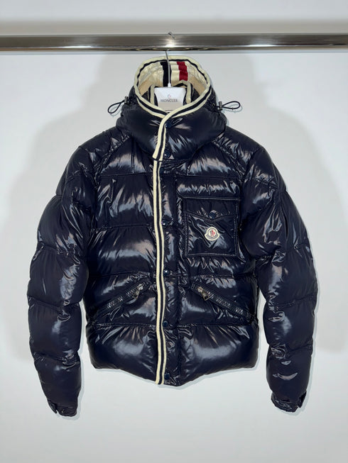 Moncler Branson jacket size 2 navy blue