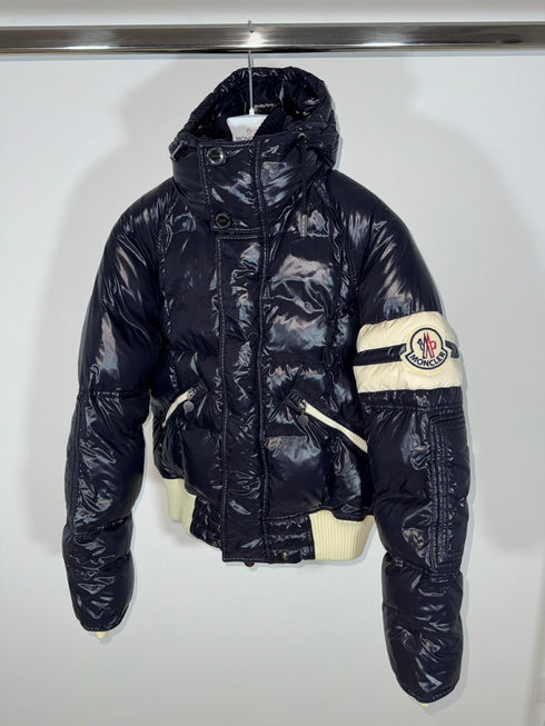 Moncler Leon Jacket size 3 navy blue