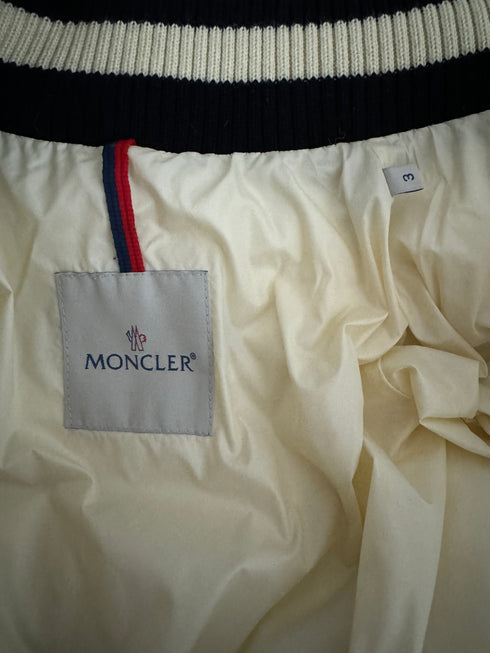 Moncler Leon Jacket size 3 navy blue